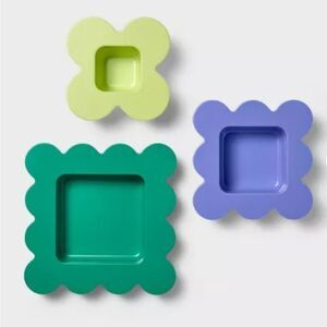 Tabitha Brown 3pc Flower Stacking Snack Set